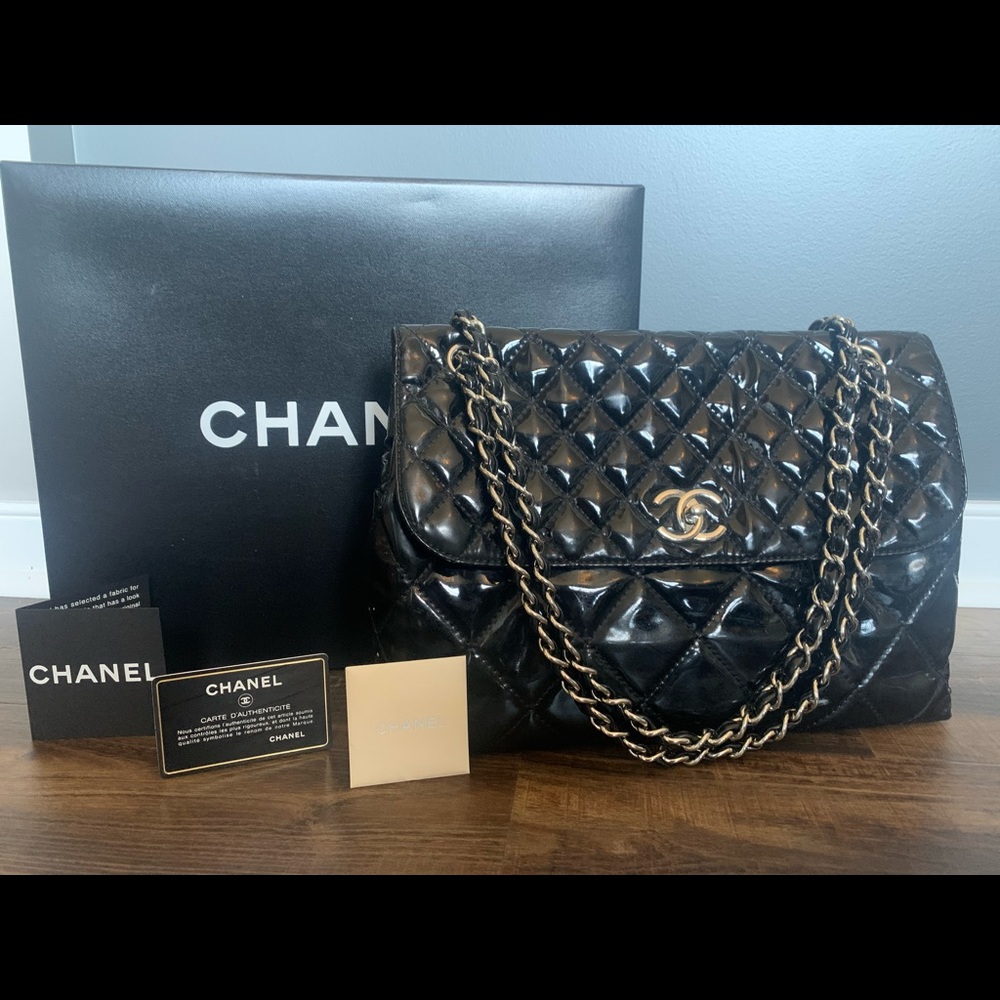Classic Chanel black bag